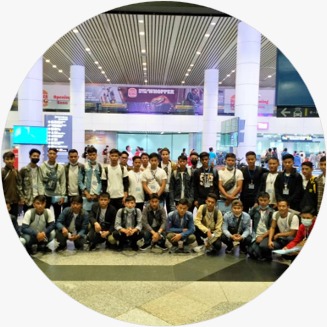 Workers received and supported on arrival
